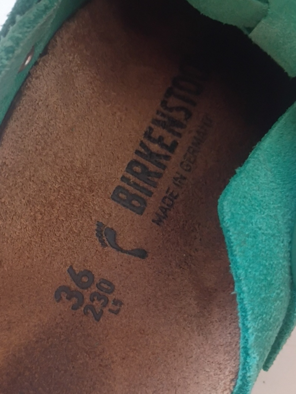 Birkenstock Boston Teal Clogs with Buckle Size 36 women's 5 - 5.5